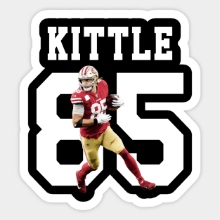 george kittle  85 Sticker